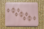 Blush pink laptop case