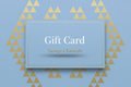 Light Blue Gift Card