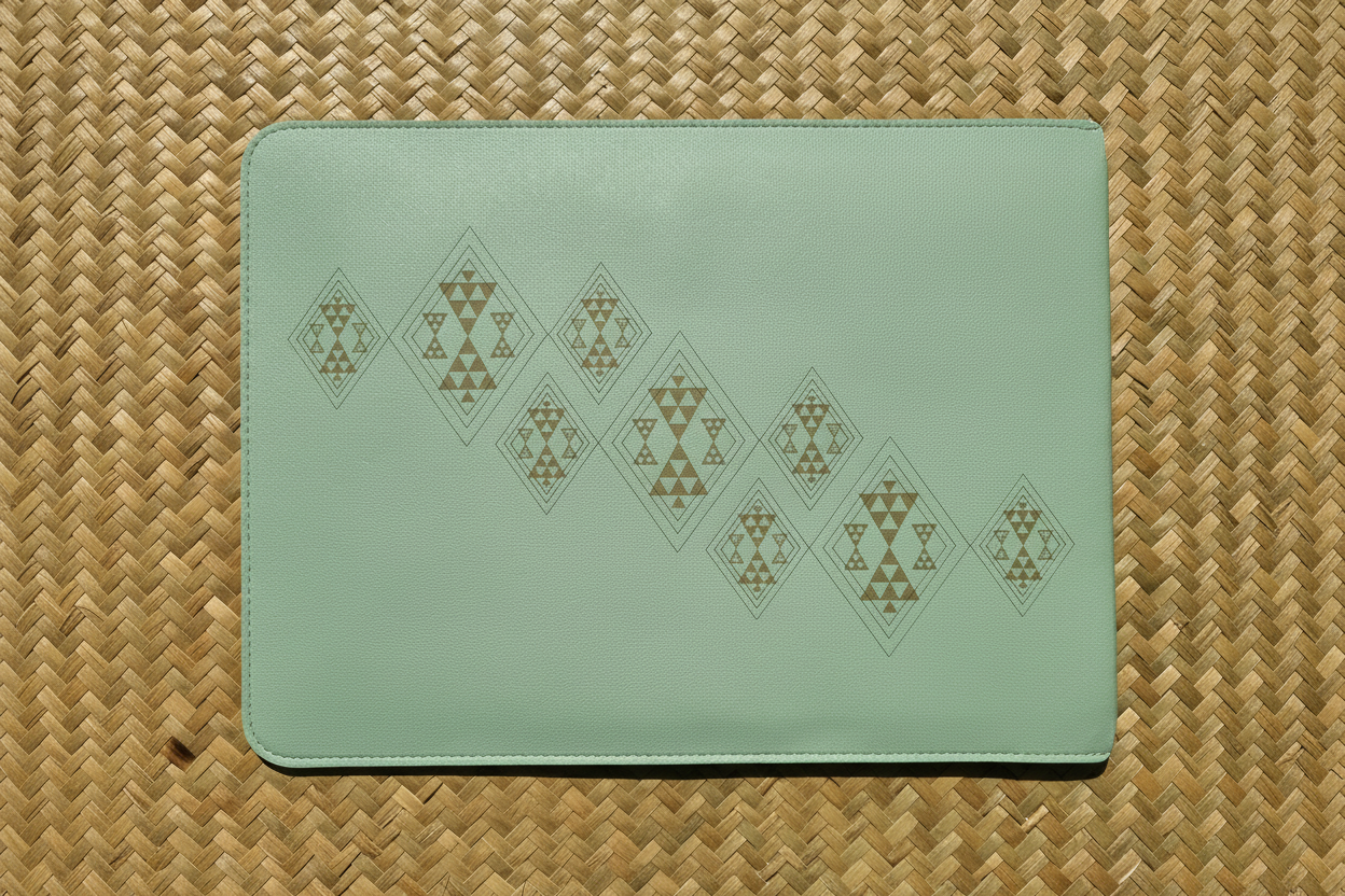 Mint green laptop case