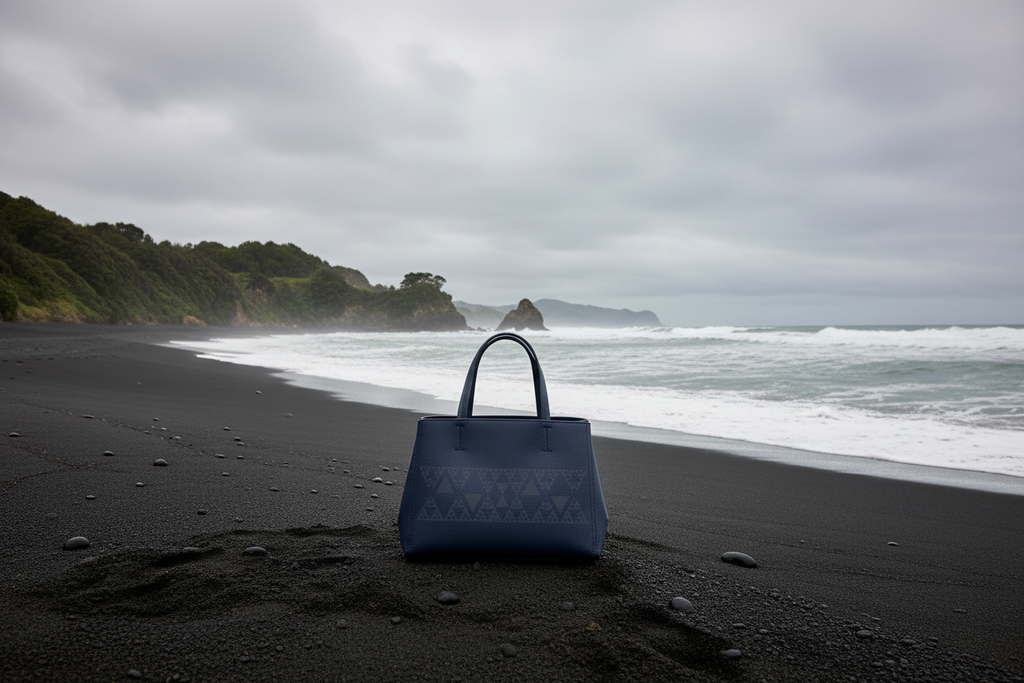 NZ Black Sand Beach Product Shot