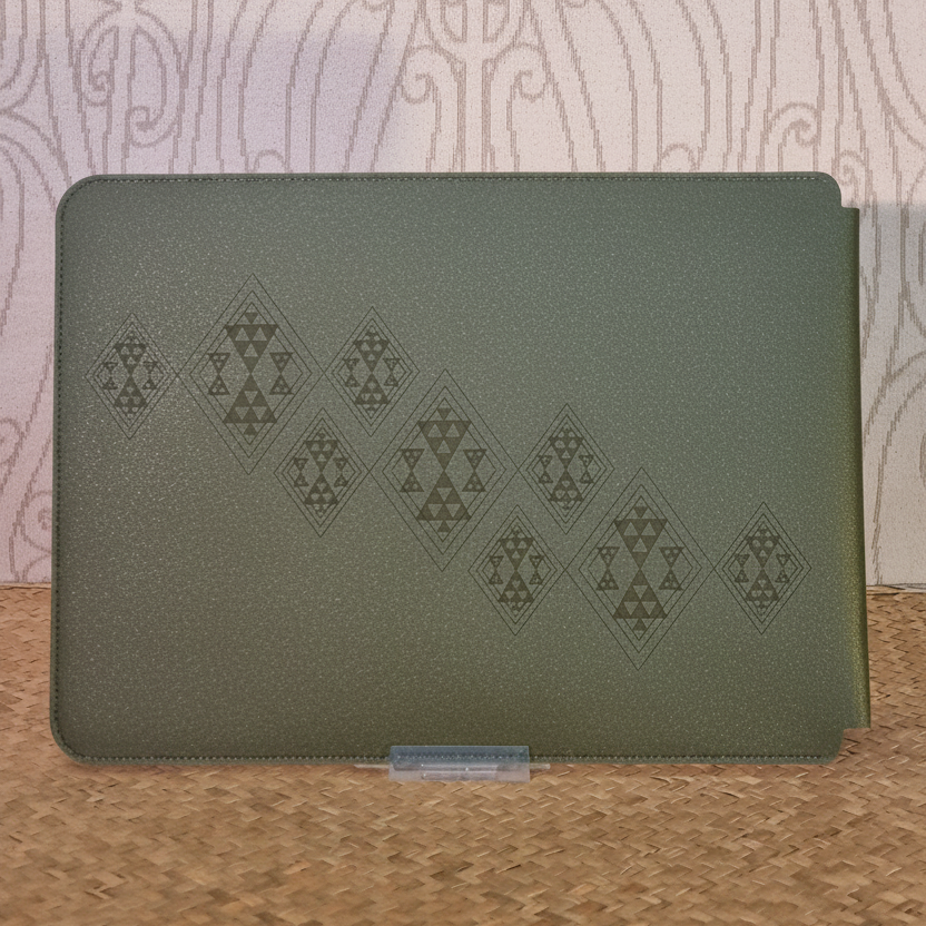 Olive green laptop case