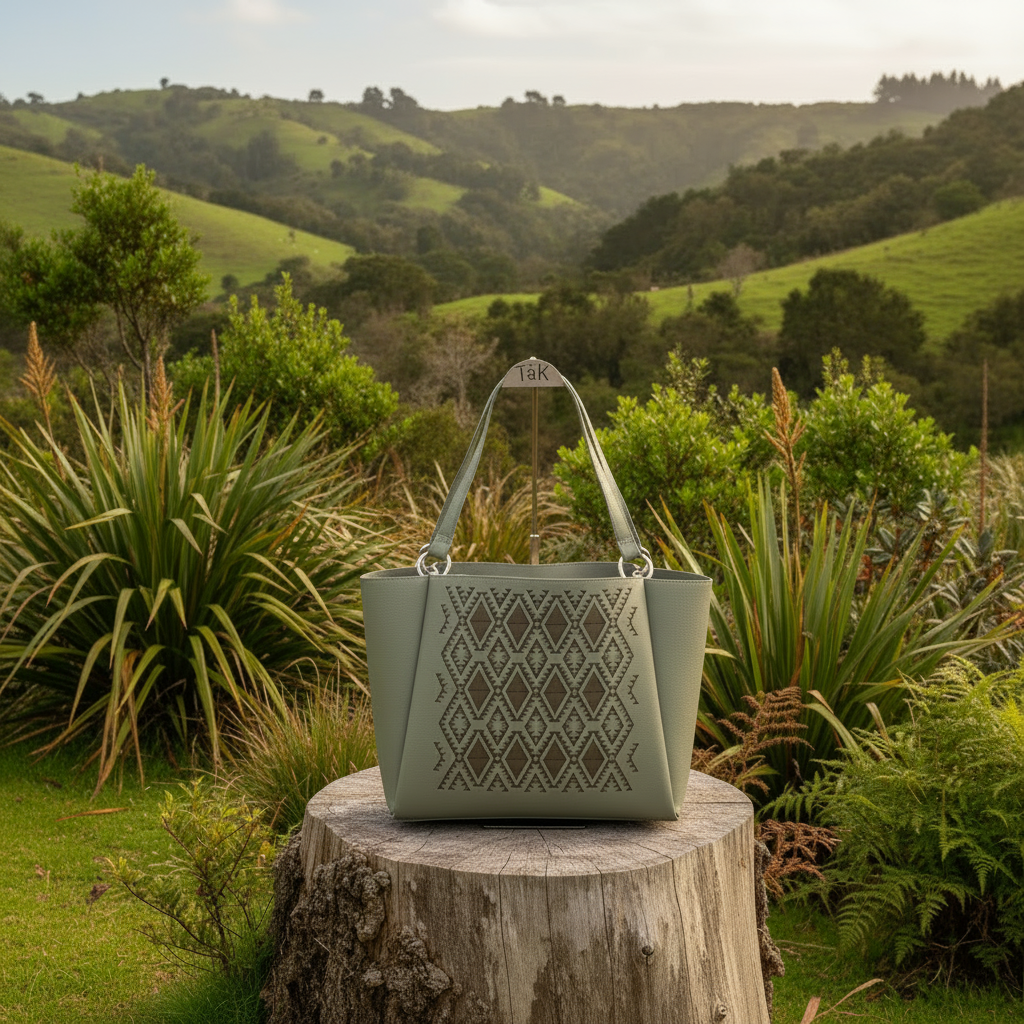 Pā Harakeke OG Pēke – NZ Countryside, No Tag