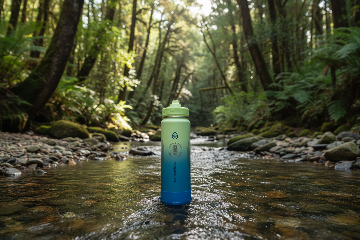 Porohita o te Ao – Stream & Forest Background 3